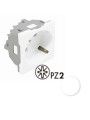 45132SBR ENCHUFE SCHUKO 45º C/PROTECCIÓN - 2 MÓD BLANCO 45132SBR ENCHUFE SCHUKO 45º C/PROTECCIÓN - 2 MÓD BLANCO