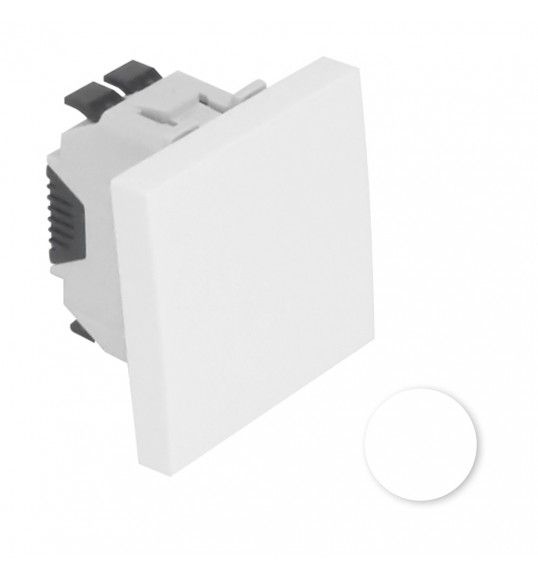 45071 SBM COMUTADOR DE ESCADA 2 MDULOS BRANCO MATE