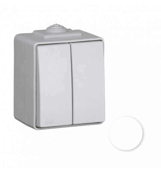 48061CBR Efapel COMUTADOR DE LUSTRE BRANCO