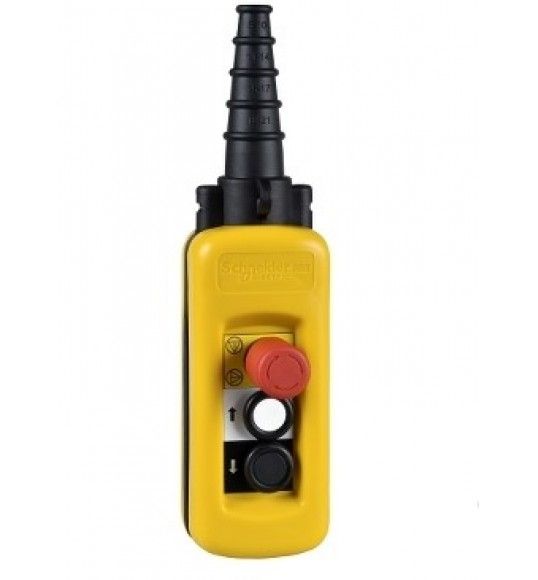XACA27131 Schneider botonoeira pendente 2 botes 1 emrgncia