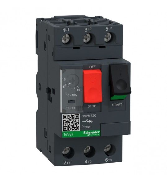 GV2ME20 Disjuntor Motor/Manual Starter Schneider