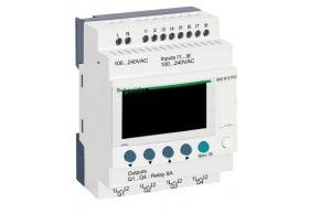 SR2B121FU SR2 Schneider ZELIO 12 I-O 100-240 VAC inc Clock