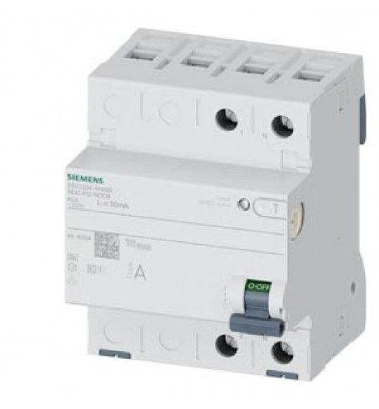 5SV3324-6KK60 Interruttore differenziale 2P, 40A, 30 mAC tipo A