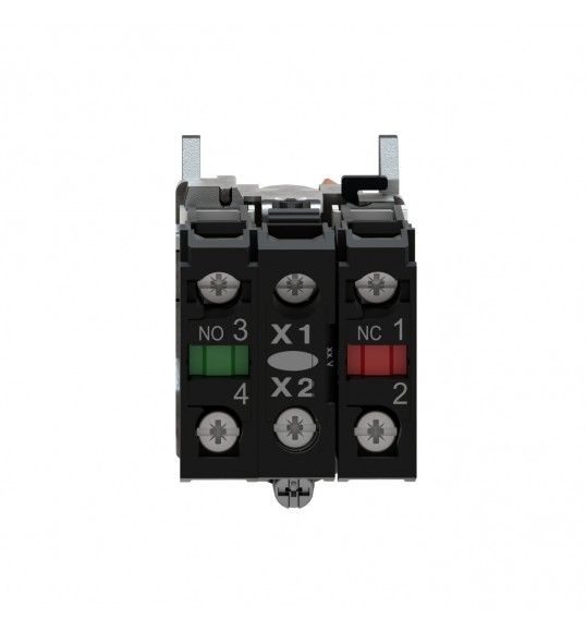 XB4BK125M5    BOT ROT LUM 2P AMAR NA+NF 230-240V