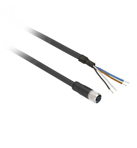 XZCP1164L2    LIG FEM M12 DIR 5PIN CAB PUR 2M