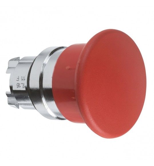 ZB4BC4 PB mushroom 40mm Red