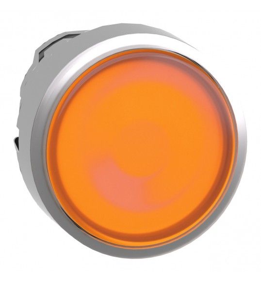 ZB4BH053 PB head ILL Flush Yell P/Push LED