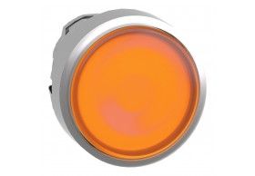 ZB4BH053 PB head ILL Flush Yell P/Push LED