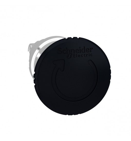 ZB4BS52 PB MUSHROOM 40MM TURN REL BLACK
