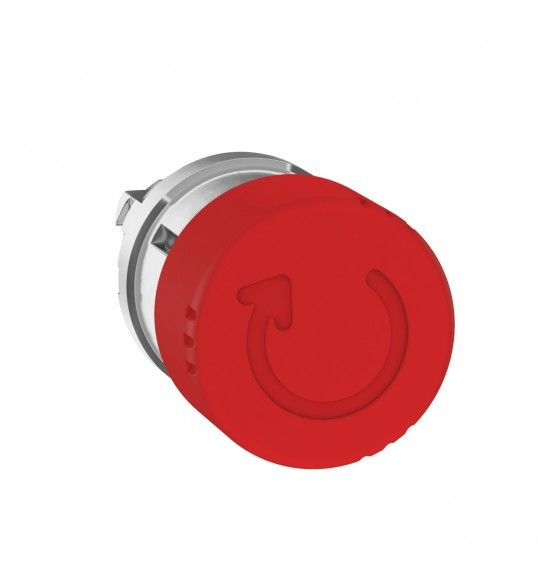 ZB4BS834 PB Estop 30mm trigact Turn Rel Red
