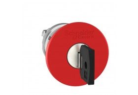 ZB4BS944 PB Estop 40mm trigact 455 Key Rel Red