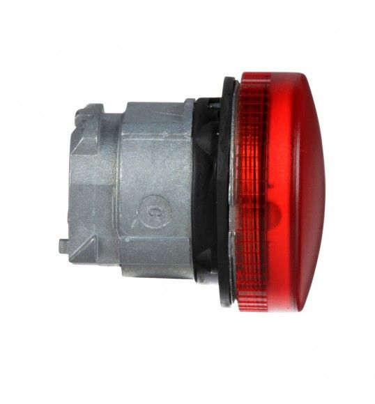 ZB4BV04 Schneider Leuchtmelder, Frontelement, Harmony XB4, Metall, 22mm, rot, f�r Gl�hlampe BA9s, gl
