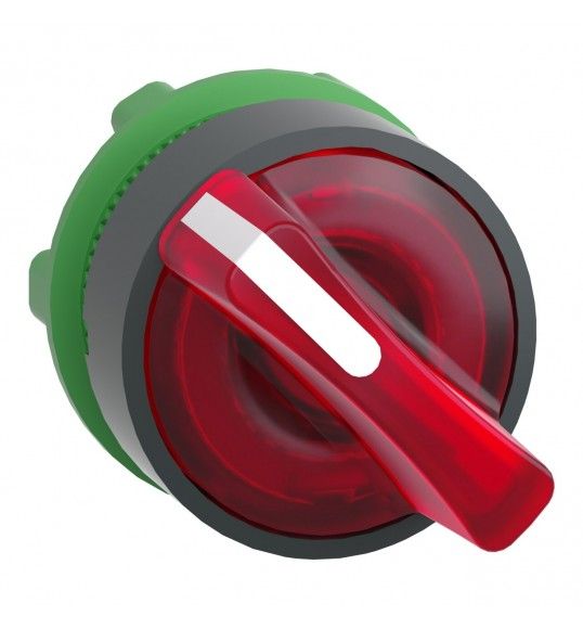 ZB5AK1243 Schneider Testa selettore luminoso rosso
