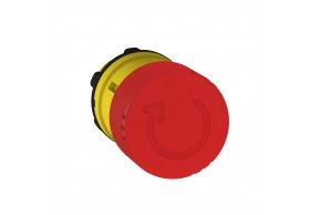 ZB5AS834 Estop 30mm trigact Turn Rel Red