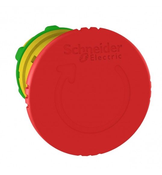 ZB5AS844 Estop 40mm trigact Turn Rel Red