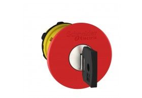 ZB5AS944 Estop 40mm trigact 455KeyRel Red