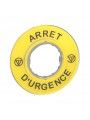 ZBY9120    ETIQ 3D PARAGEM DE EMERGENCIA 60MM