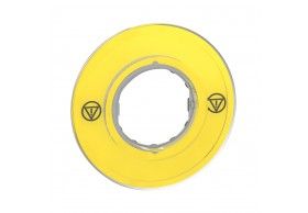 ZBY9121 Etiqueta circular de 60 emergncia com pictograma