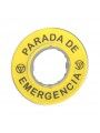 ZBY9420 Schneider Etichetta 'PARADA DE EMERGENCIA' 3D ZBY9420 Schneider Etichetta 'PARADA DE EMERGENCIA' 3D