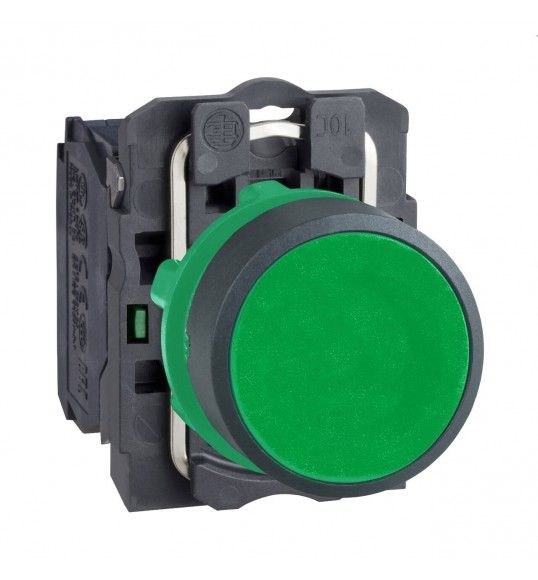 XB5AA31 PB Flush Grn 1NO