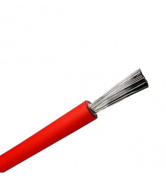 POLIEARTH1X4VM Photovoltaic cable 1 wire, 4 mm2 Red