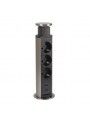 654974 Tomada Incara Tower 60, 3x2P+T, 1USB A+ 1USB C (2M)