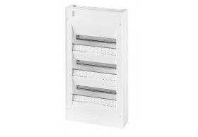 S336 DISTRIBUTION BOARD, SURFACE-MOUNTED, 3 ROW, 36 MOD. WH
