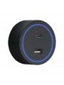 41833 R-Electric Magnetic USB A+C Socket with LED Black 41833 R-Electric Magnetic USB A+C Socket with LED Black