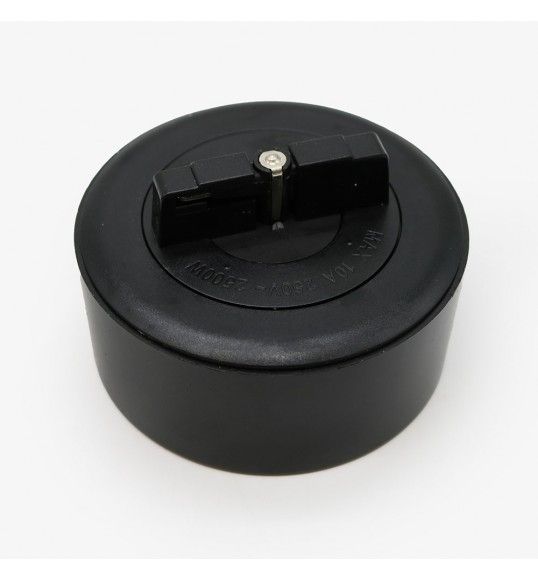 41833 R-Electric Magnetic USB A+C Socket with LED Black