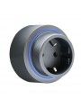 41888 R-Electric Magnetic EU Socket with LED Grey 41888 R-Electric Magnetic EU Socket with LED Grey