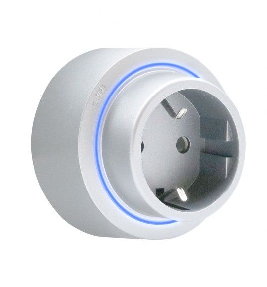 41871 R-Electric Magnetic EU Socket with LED, White