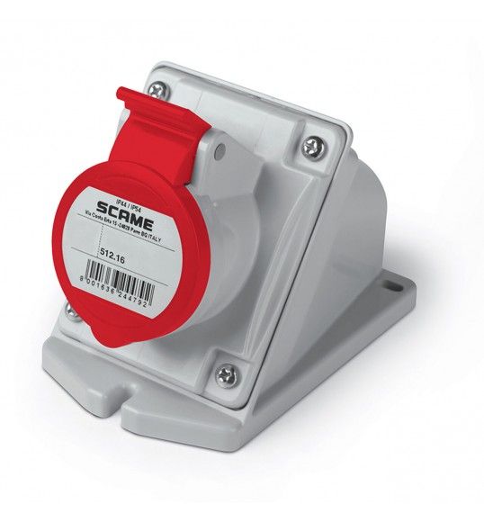 512.1656 Tomada Mural Fmea 16A 3P+T 6h