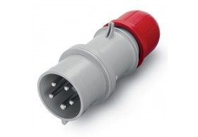 213.1637 FICHA MACHO OPTIMA 3P+N+T 16A 346-415V 50/60HZ 6H I