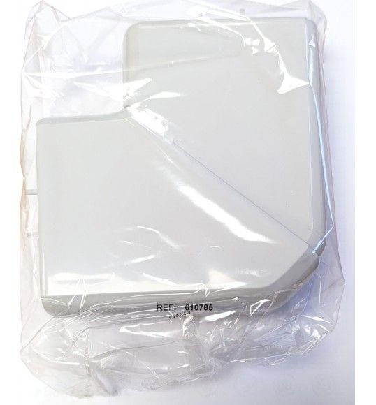 610785 �ngulo plano calha DLP cinza 105X50 TP85