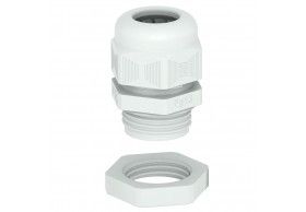 2024663 Cable gland V-TEC PG16 set with locknut grey OBO