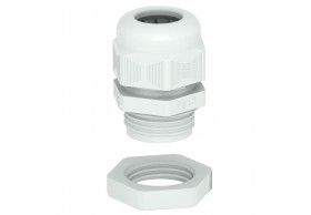 2024667 Cable gland V-TEC PG29 set with locknut grey OBO