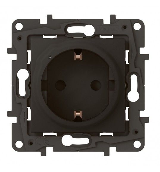 863820 Power Socket Connected with Netatmo Nilo Step Black