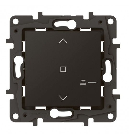 863844 Connected Shutter Switch Nilo Step with Netatmo Blac