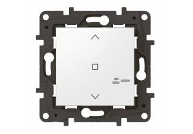 863643 Wireless Shutter Switch Nilo Step with Netatmo White