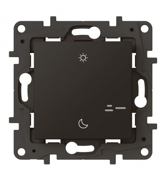 863801 Interruttore senza fili Sveglia/Addormenta Nilo Step with Netatmo nero