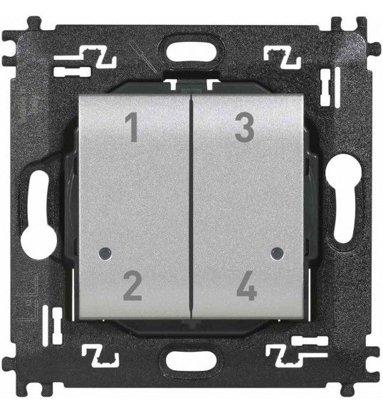 NT4575CW Comando 4 cenrios s/fios LivingLight w/ Netatmo