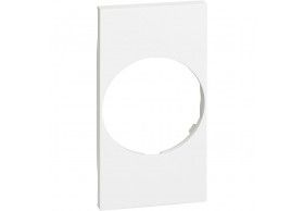 KW04 Placa 2 mdulos para tomadas Living Now Bticino Branco