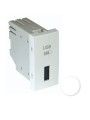 45383 SBM CARREGADOR USB TIPO A - 1 MÓD BRANCO MATE 45383 SBM CARREGADOR USB TIPO A - 1 MÓD BRANCO MATE
