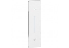 KW05 Tecla comando estores p/K4037 Living Now Bticino br