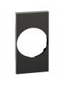 KG04 Cover for sockets and K4380 Living Now Bticino Black