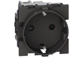 KG4141 Tomada 2P+T Schuko 16A Living Now Bticino Preto