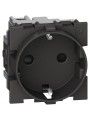 KG4141 Tomada 2P+T Schuko 16A Living Now Bticino Preto KG4141 Tomada 2P+T Schuko 16A Living Now Bticino Preto