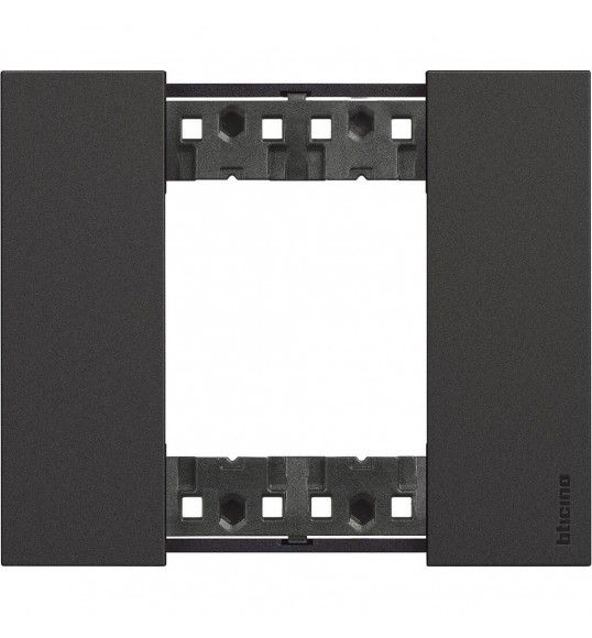 KA4802KG Bticino LivingNow Abdeckrahmen 2-modulig in der Farbausf�hrung Black