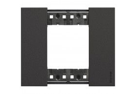 KA4802KG Quadro 2 mdulos Living Now Bticino Preto