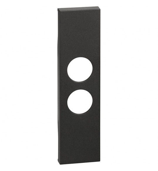 KG09 Cover for TV socket K4214D Living Now Bticino Black